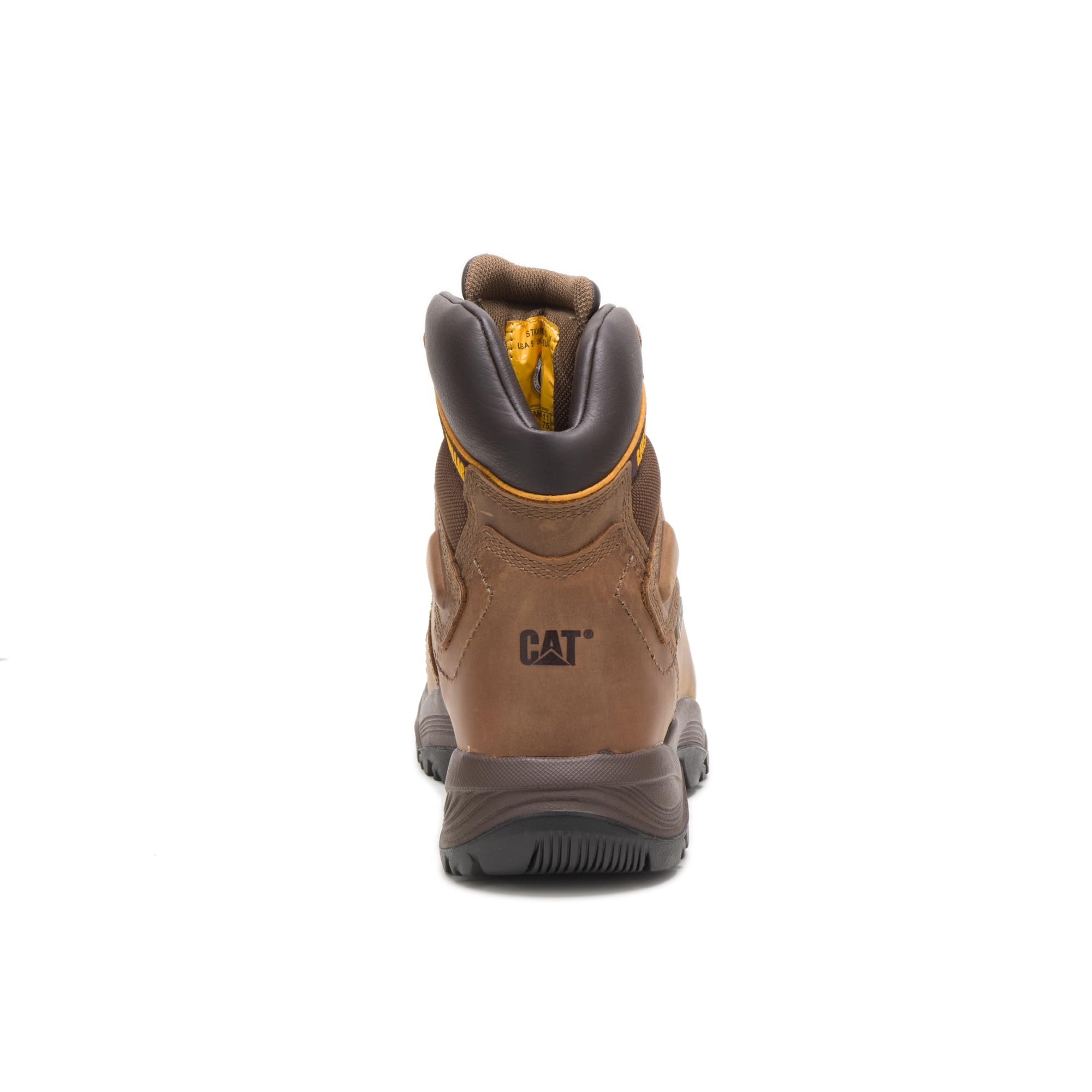 Cat Footwear Men's Diagnostic Hi St Work Boot - Steel Toe, Waterproof & Slip Resistant for Construction, Warehouse & Outdoor Work