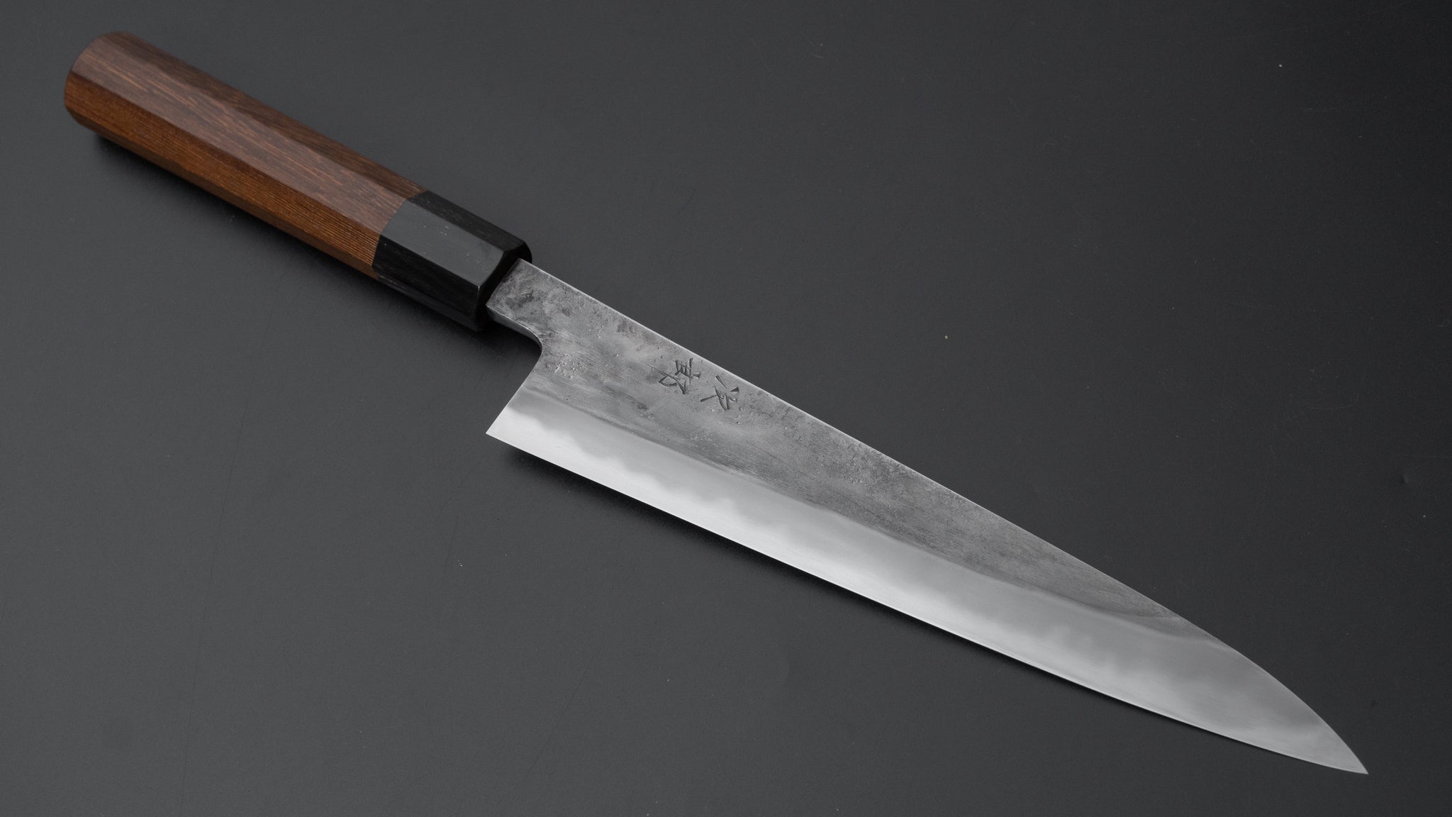 Premium Jiro Tsuchime Wa Sujihiki 210mm Japanese Slicing Knife - Taihei Tagayasan Handle (#513) - Perfect for Sushi, Sashimi & Meat Carving