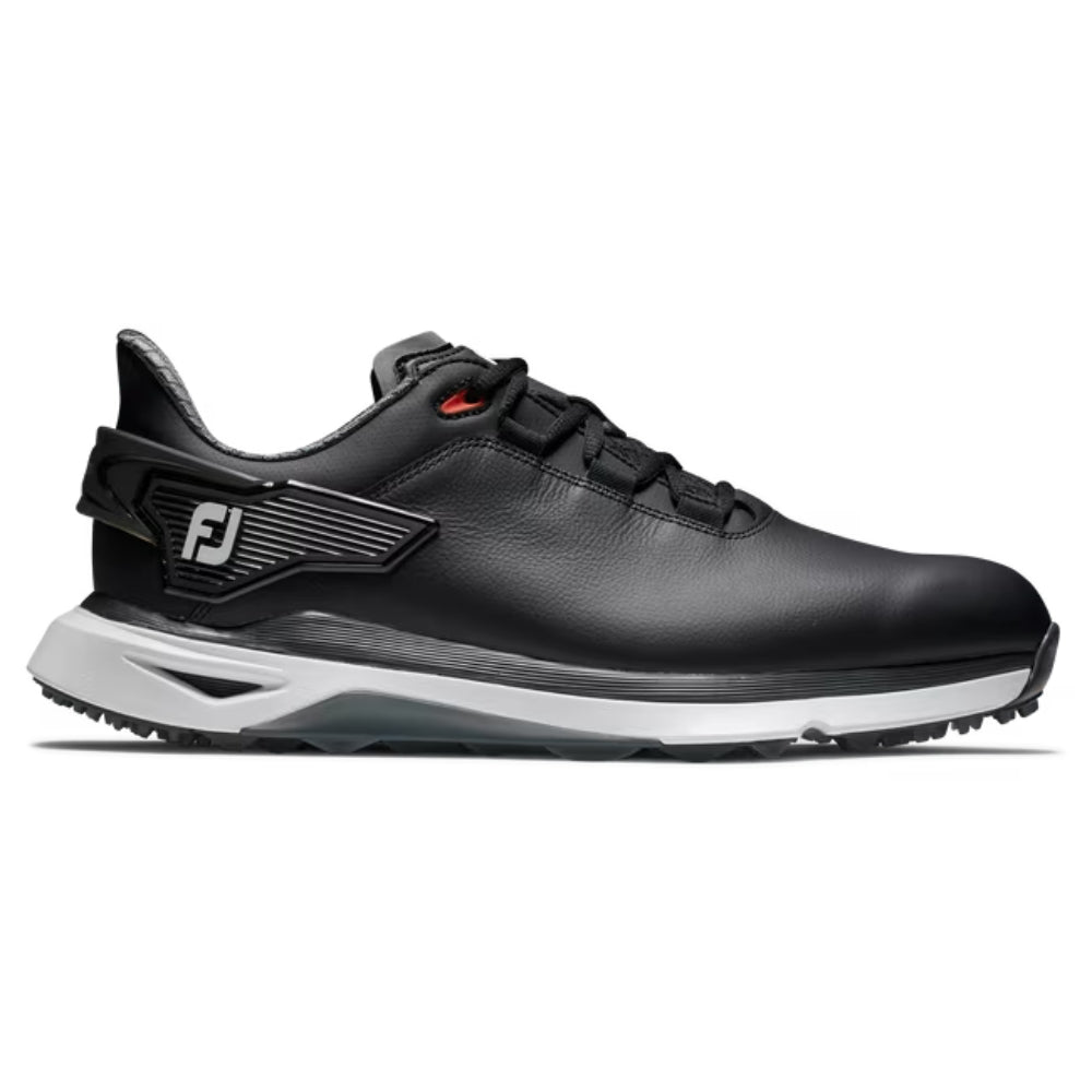 FootJoy Men's Pro/SLX Spikeless Golf Shoes - Black/White/Gray - Comfortable & Lightweight for Walking the Course | Perfect for Golfers Seeking Style & Performance on the Green