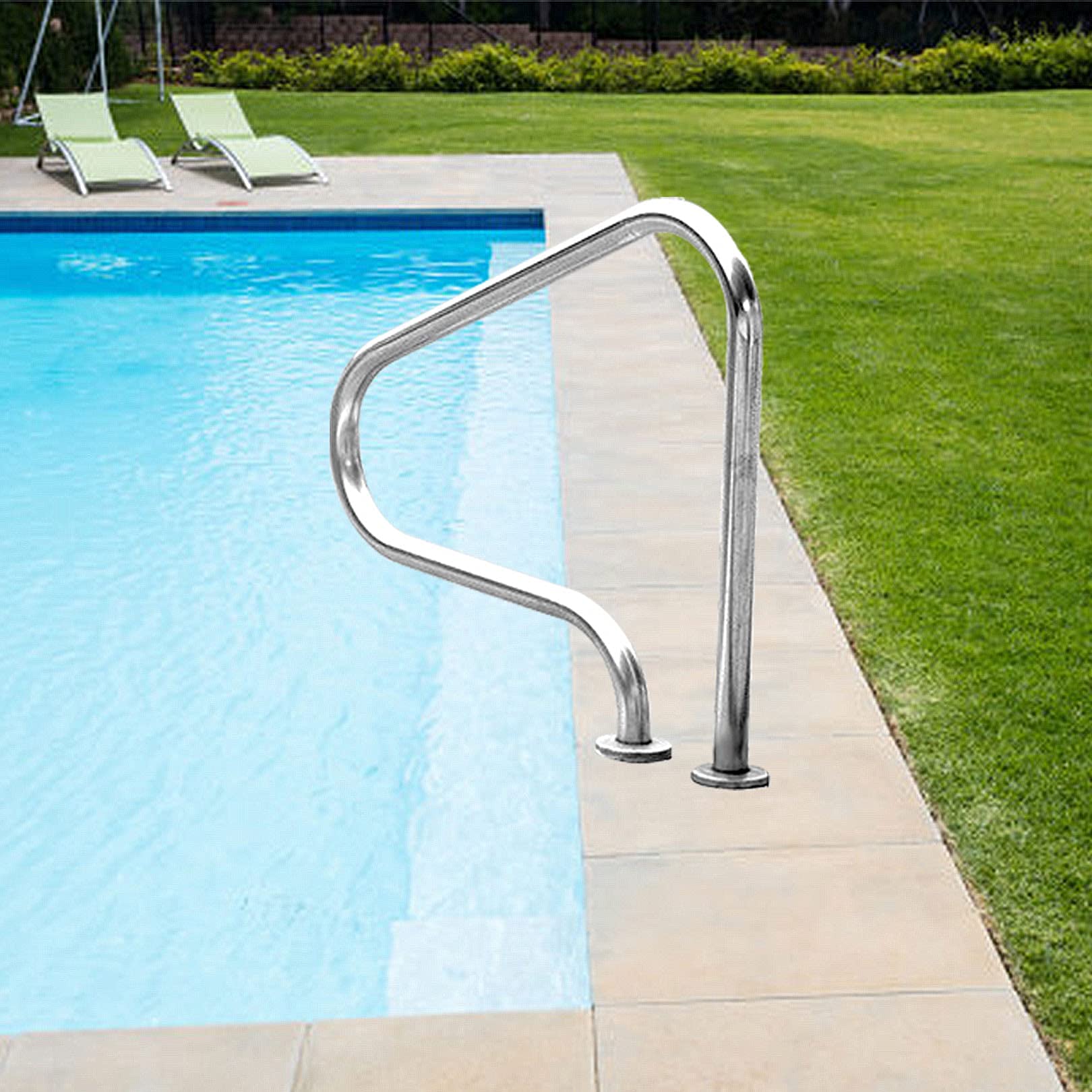 Stainless Steel Pool Hand Rail 31.5