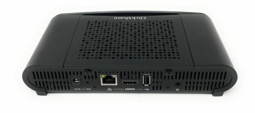 Barco CS 100 Huddle ClickShare Wireless Presentation System for Conference Rooms - 4K Wireless Screen Sharing, Plug-and-Play Collaboration Solution for Business Meetings & Team Presentations