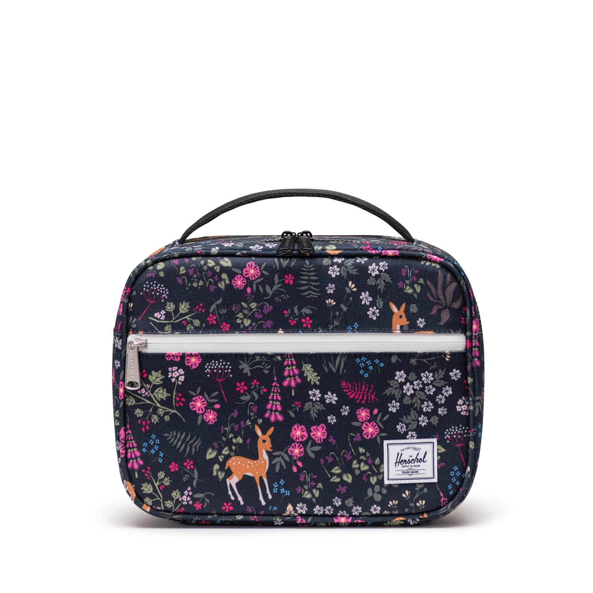 Herschel Deer Woodland Little Herschel Pop Quiz Lunch Box - Stylish Insulated Lunch Bag for School, Work & Picnics - Perfect for Kids & Adults