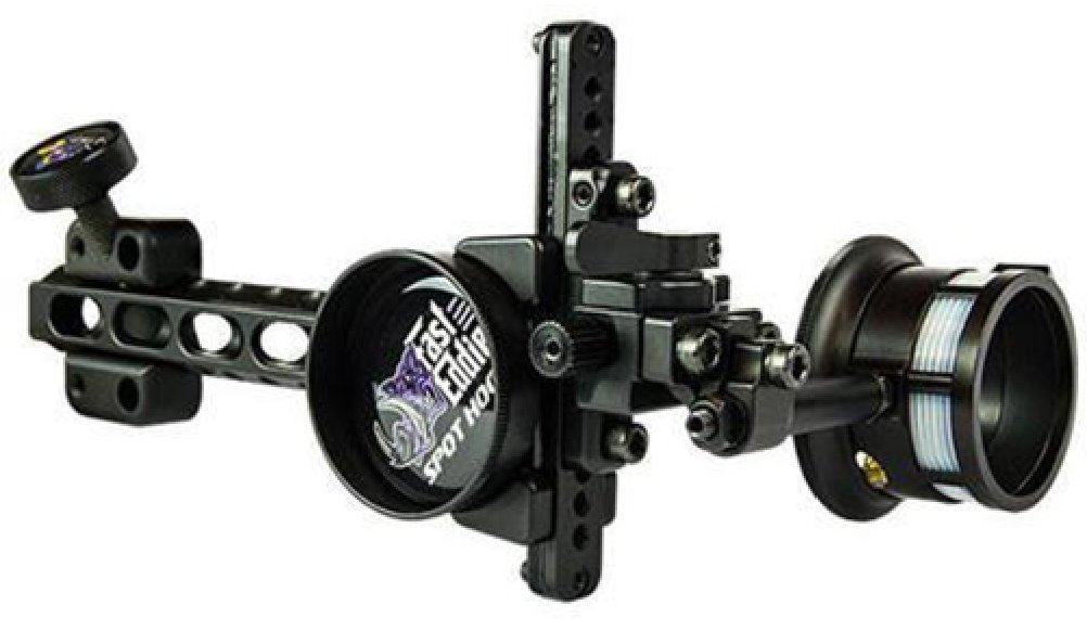 Spot Hogg Fast Eddie Wrapped 1 Pin Long Bar .029 Archery Sight for Right Hand - Perfect for Hunting, Target Practice & Bowfishing