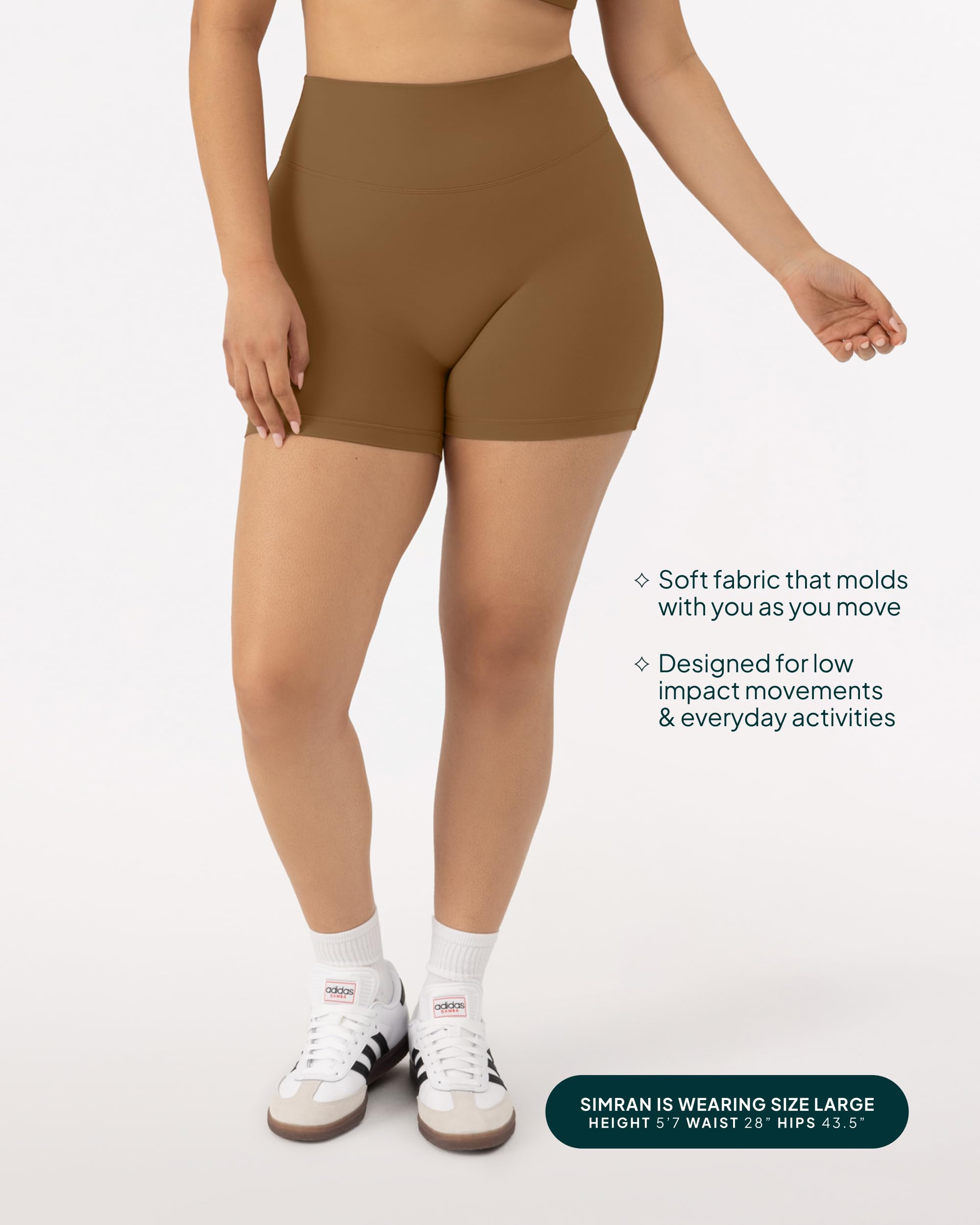 Buttery Soft High Waisted Yoga Shorts for Women - 4