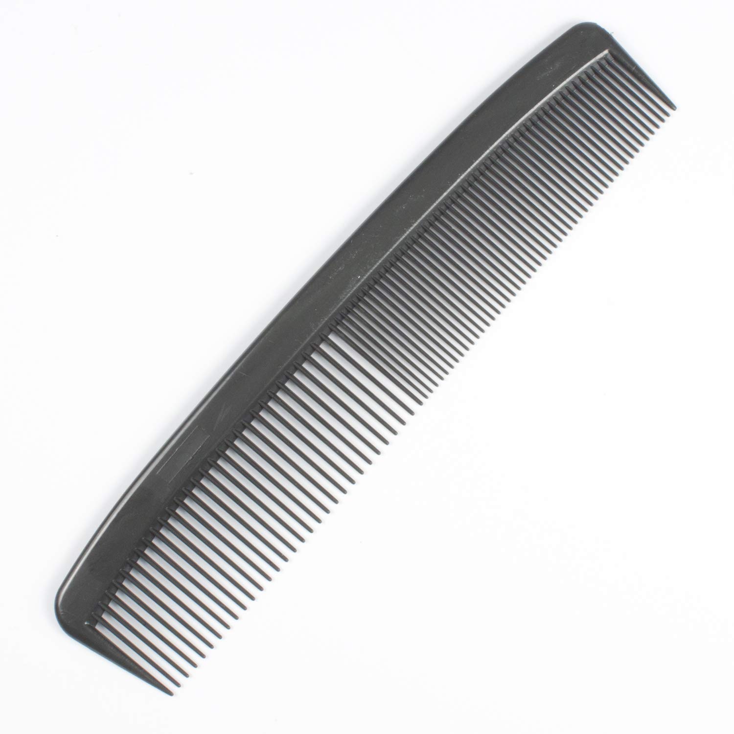 Professional 5-Inch Black Hair Combs for Adults - Pack of 12 - Perfect for Salons, Styling, Travel & Home Use