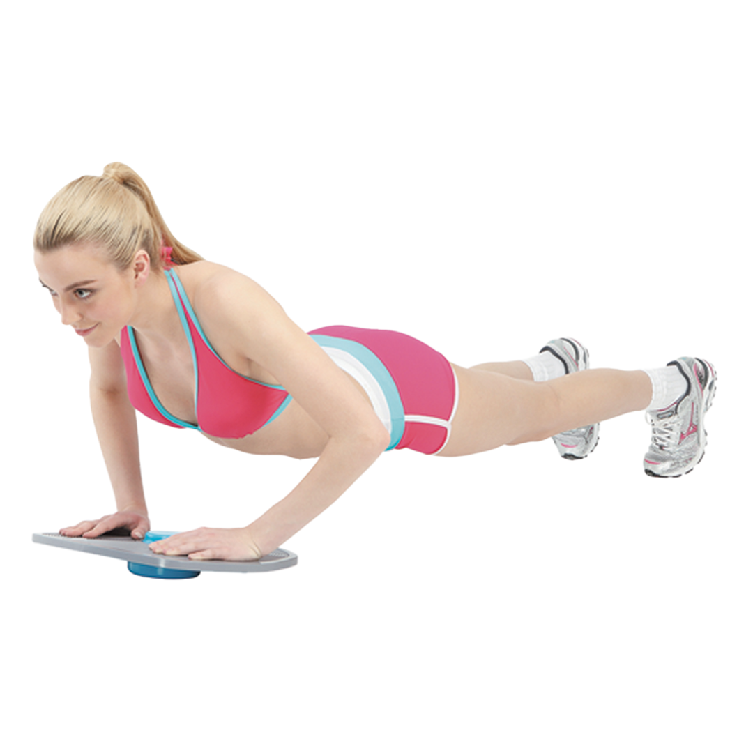 66Fit Balance Board - Adjustable Height for Stability Training, Core Workouts & Rehabilitation - Perfect for Home Gym, Yoga & Physical Therapy