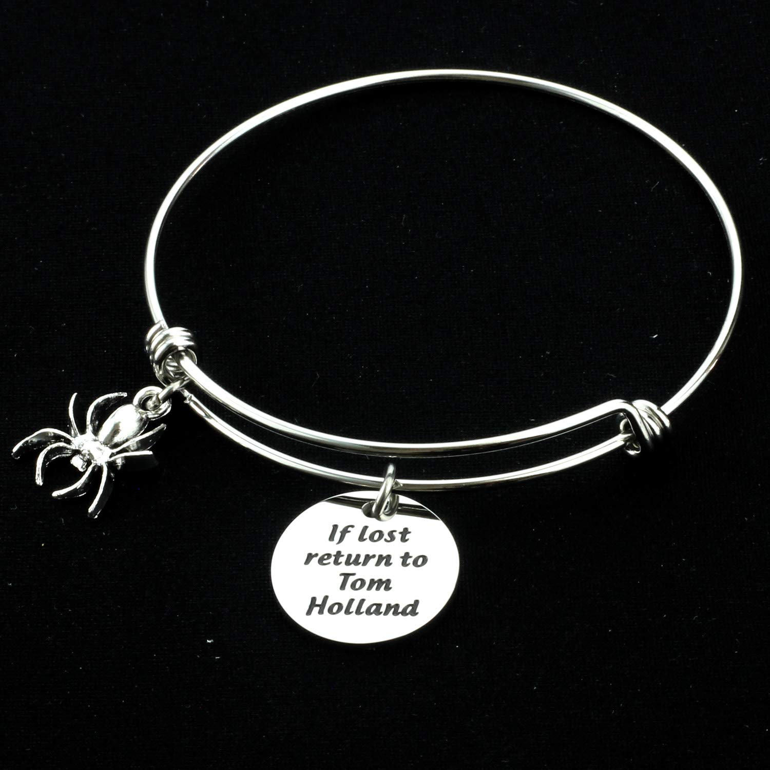 Tom Holland Spider-Man Bracelet - Official Marvel Merchandise for Women & Fans - Perfect Gift for Birthday, Cosplay & Movie Lovers
