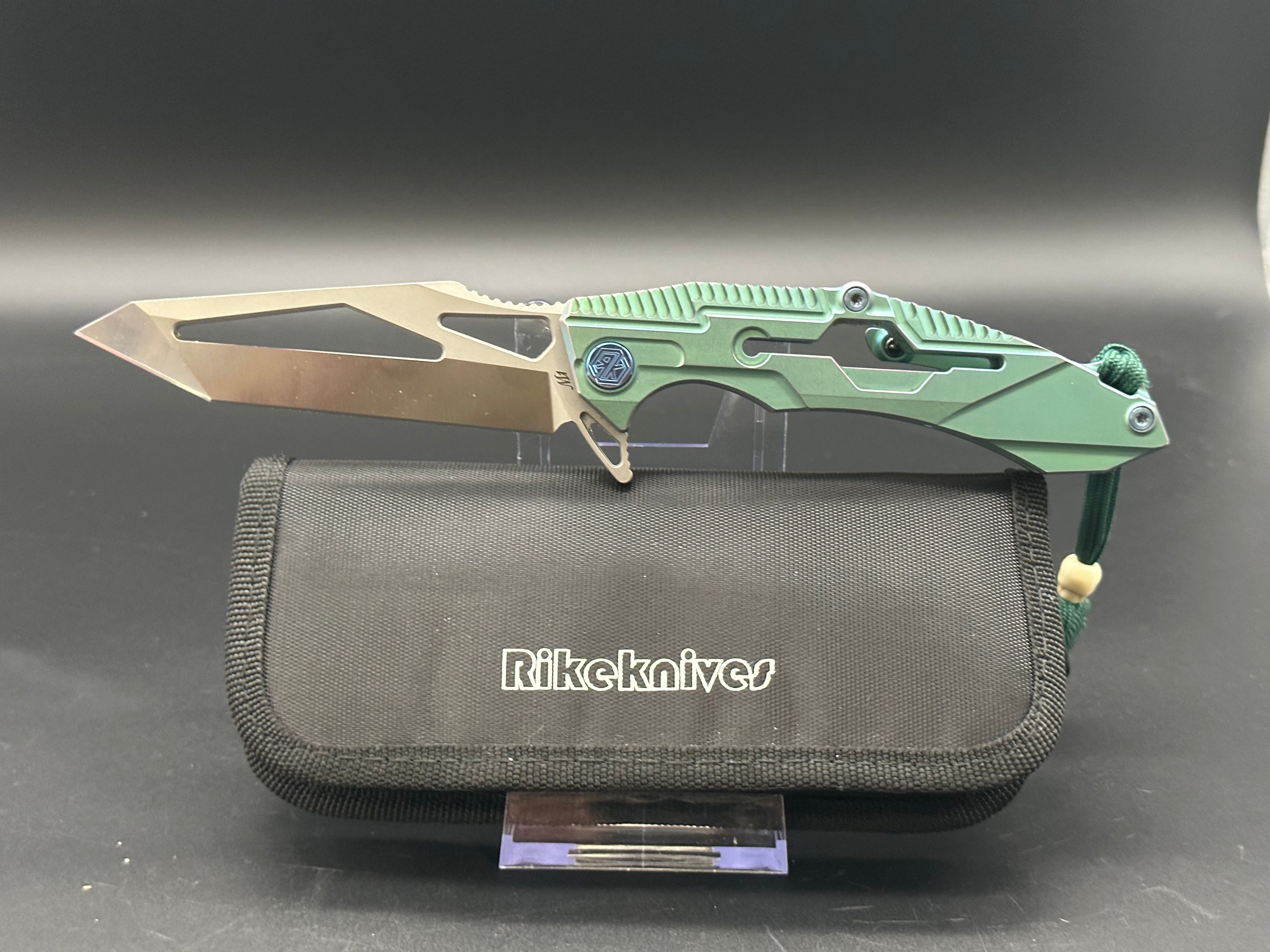 Rike M1 EDC Pocket Knife - High-Quality Stainless Steel Folding Knife for Camping, Hiking, and Everyday Carry (EDC)