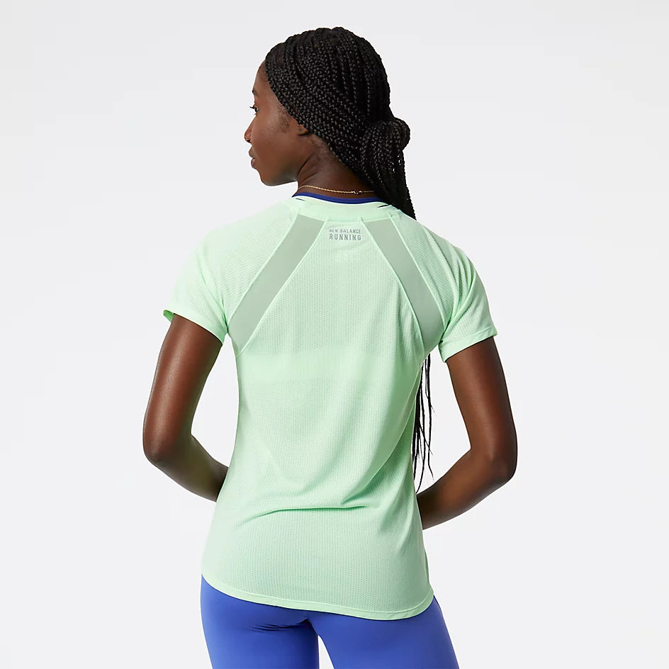 Women's New Balance Impact Short Sleeve T-Shirt - Lightweight Running & Workout Top for Gym, Yoga & Casual Wear
