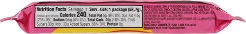 STARBURST FaveREDs Fruit Chews Candy - 2.07oz Single Pack | Delicious Strawberry Flavored Chewy Candy for Parties, Snacks & Lunchboxes