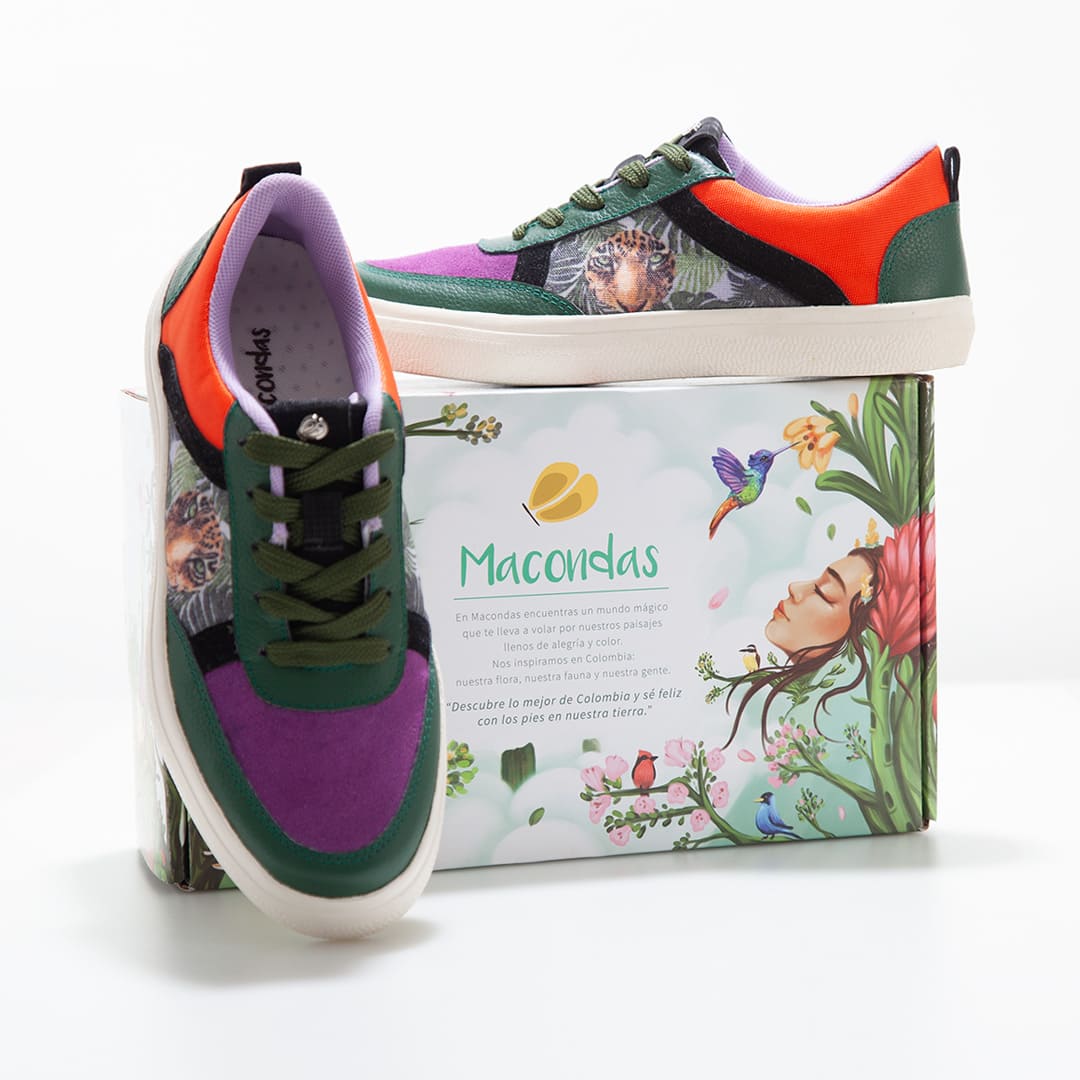 Jaguar Macondas Women's Casual Leather Sneakers - Stylish & Comfortable Shoes for Everyday Wear, Walking & Outfits