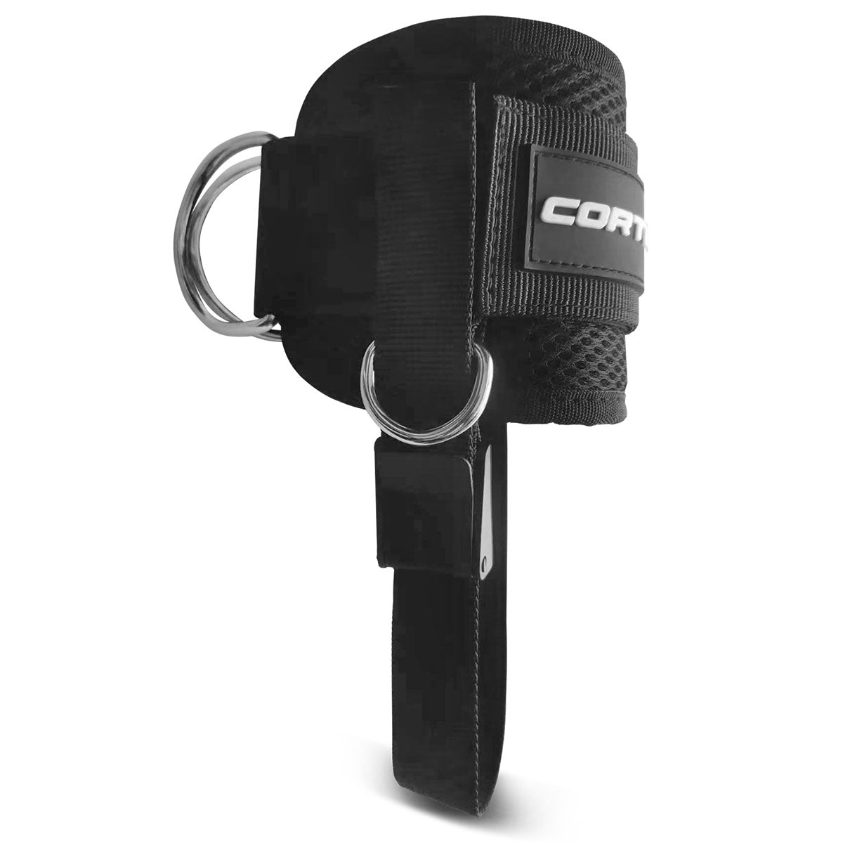 Premium 2-Way Ankle Strap Cuff for Home Gym - Heavy Duty Fitness Accessories (Pair) - Ideal for Resistance Training, Leg Workouts & Physical Therapy