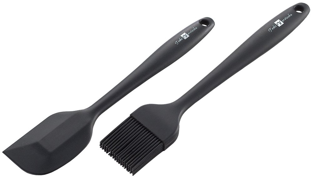 TY-006 Toshihiko Armor Tsuka Silicone Spatula - 2.2 x 10.8 inches (55 x 275 mm) - Heat Resistant Kitchen Utensil for Baking, Cooking, Mixing - Perfect for Non-Stick Pans, Bowls & Food Prep