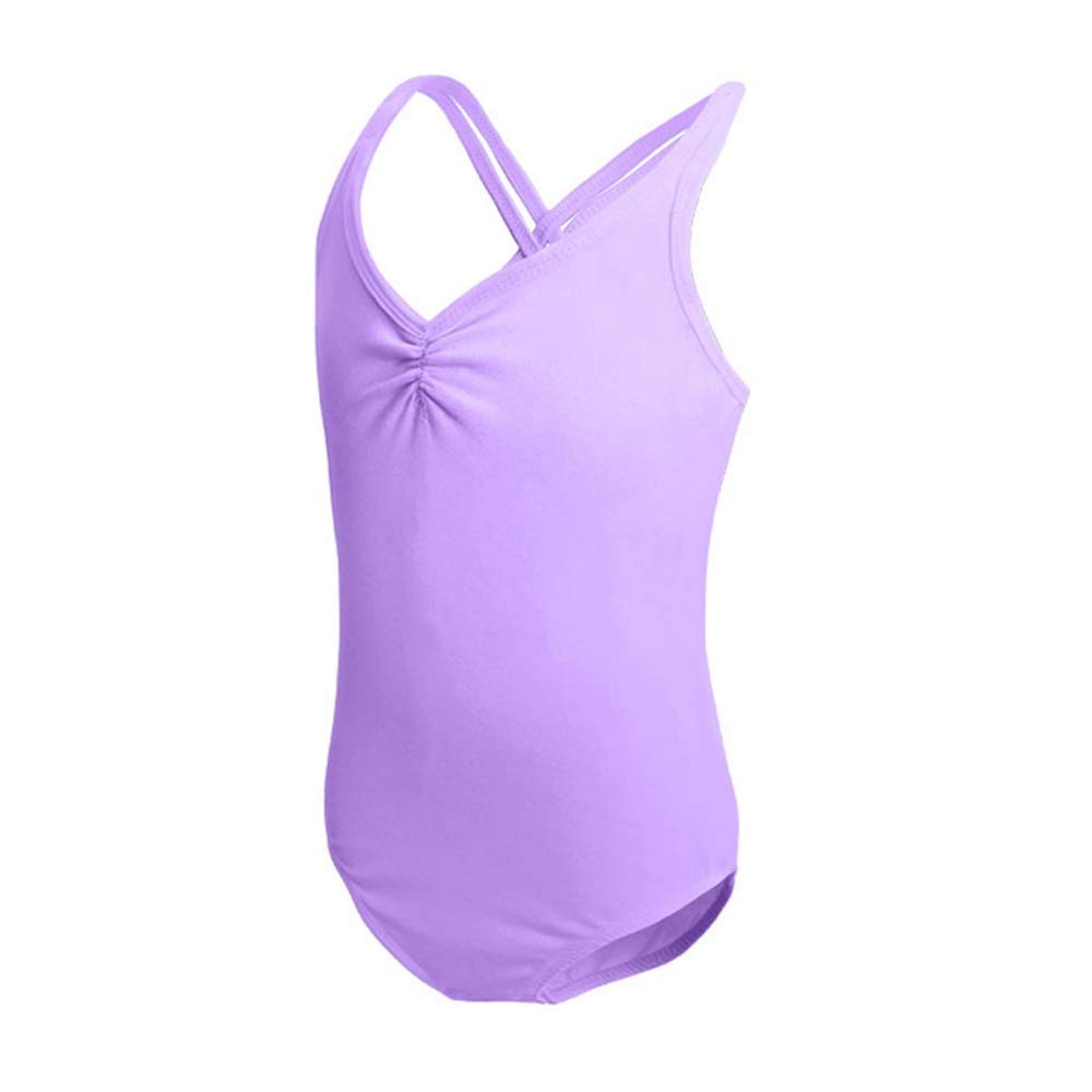 HiDance Girls Ballet Leotards - Cotton Camisole Dancewear for Toddlers & Kids, Double Strap Gymnastics Leotard for Ballet Class & Performance | Perfect for Dance Recitals, Studio Practice & Competition