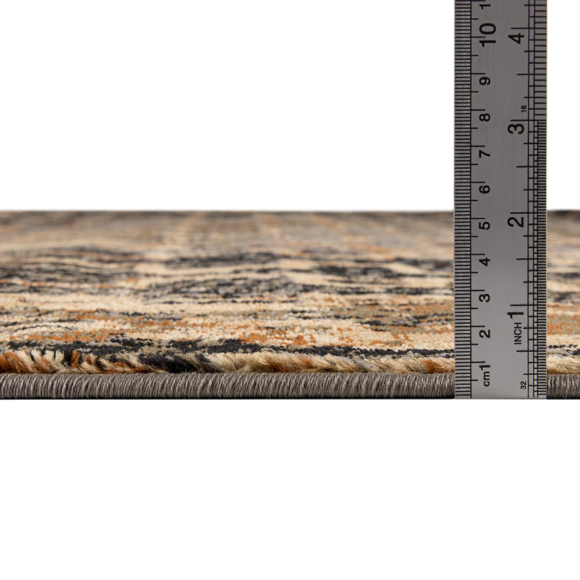 Unique Loom Saturn Collection Area Rug - Aura (5'3