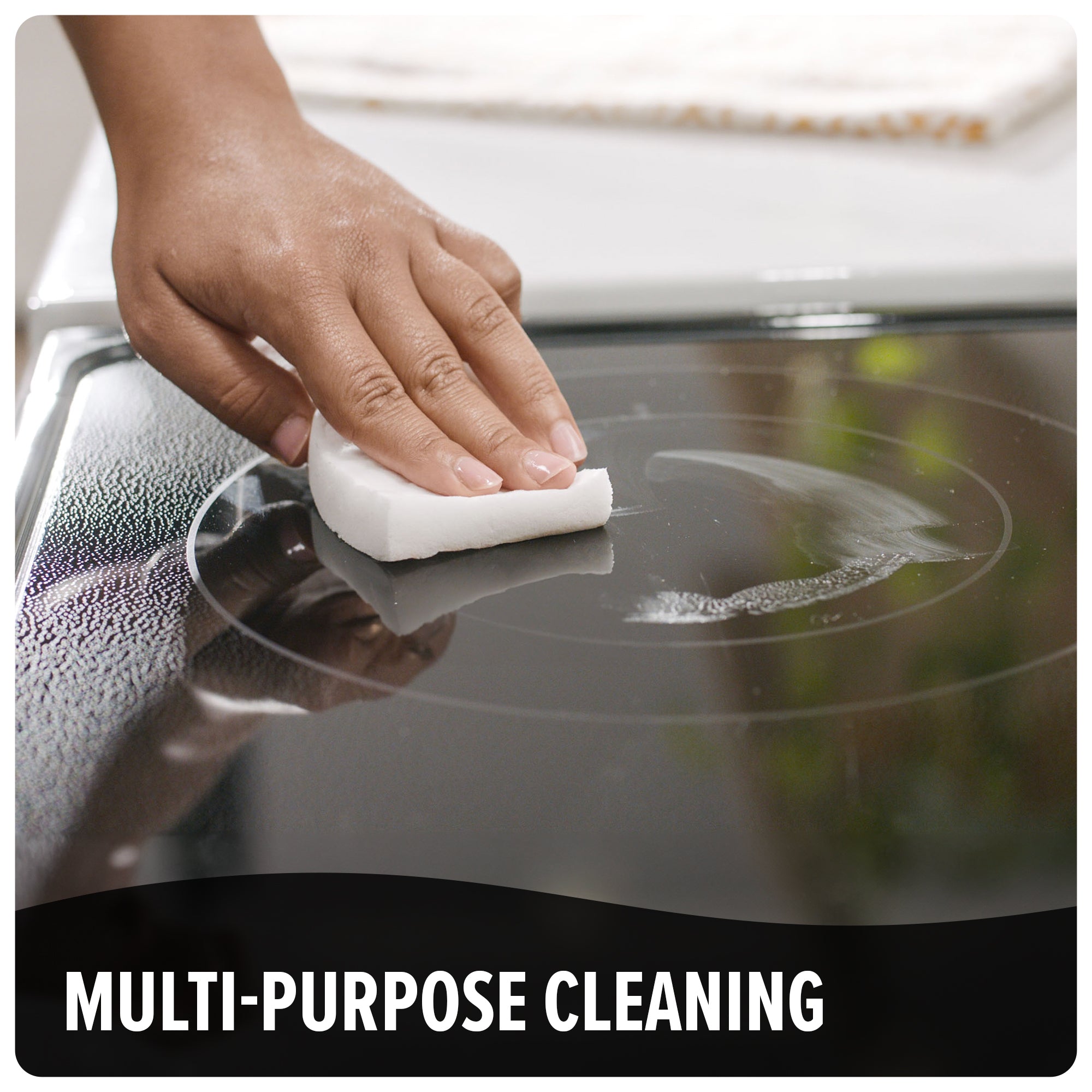Magic Eraser Sponge (6 Pack) - Heavy Duty Cleaning Sponge for Kitchen, Bathroom, Walls & Stains - Multi-Purpose Scrubber for Home & Office Cleaning