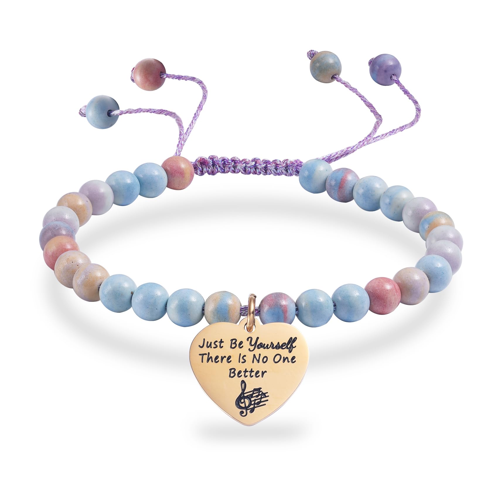 Taylor Swift Inspired Natural Stone Bracelet - Handmade Adjustable Beaded Bracelet for Women, Girls, Teens - Perfect Gift for Fans, Daughters, Friends - Great for Concerts, Birthdays, Everyday Wear