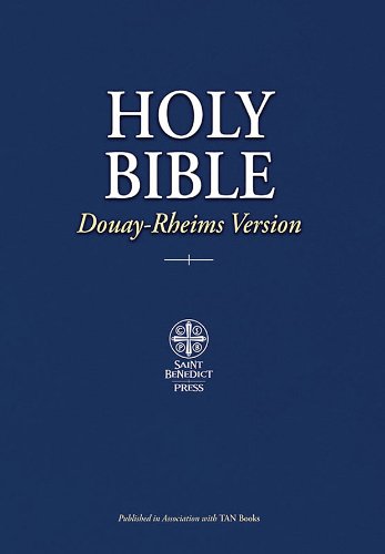 Douay-Rheims Version Holy Bible - Authentic Catholic Scripture for Worship, Study & Devotion - Perfect for Home, Church & Gift Giving