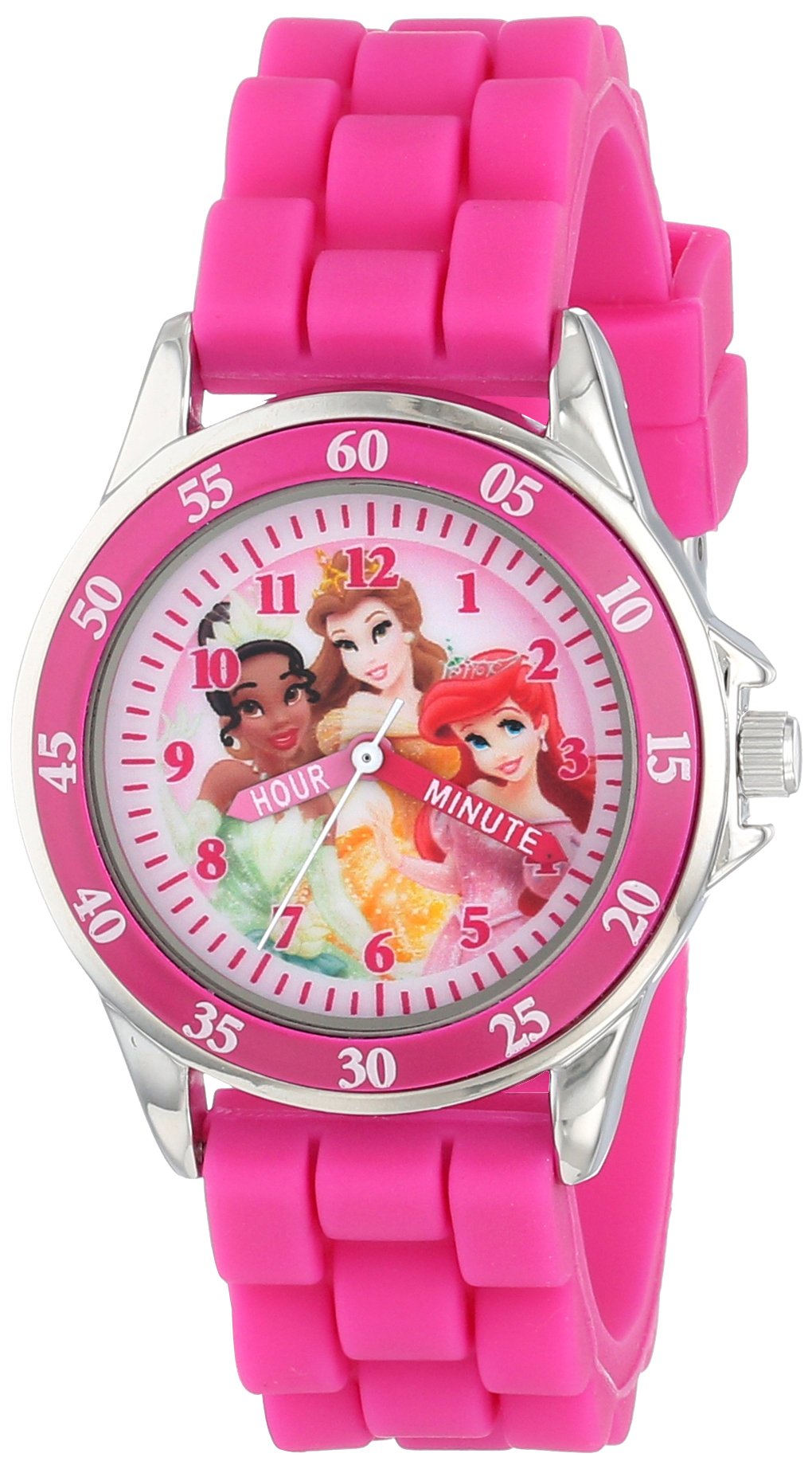Girls Disney Princess Pink Watch - Analog Quartz for Kids & Teens | School, Party, Gift