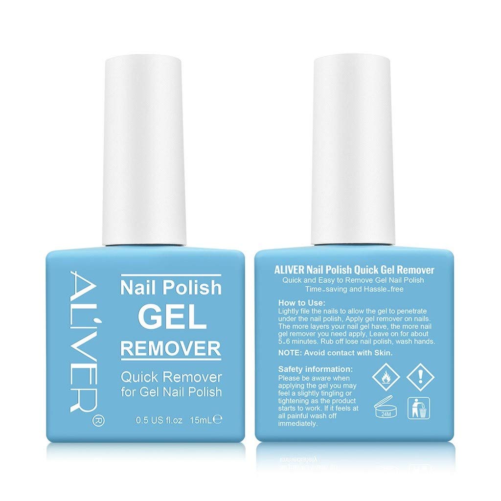 Professional Gel Nail Polish Remover Kit - Fast Acting Soak Off UV & Acrylic Nail Varnish Remover for Natural & Artificial Nails (2 Pack) | Perfect for Salon, Home Manicures & DIY Nail Care