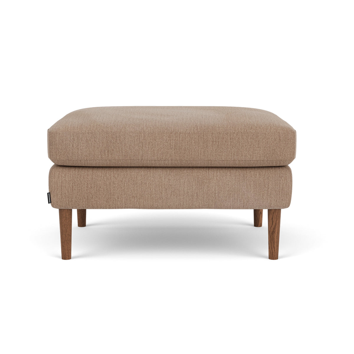 Astha Fabric Ottoman Stool - Soft Round Storage Pouf with Removable Cover for Living Room, Bedroom & Nursery - Perfect for Extra Seating & Home Decor