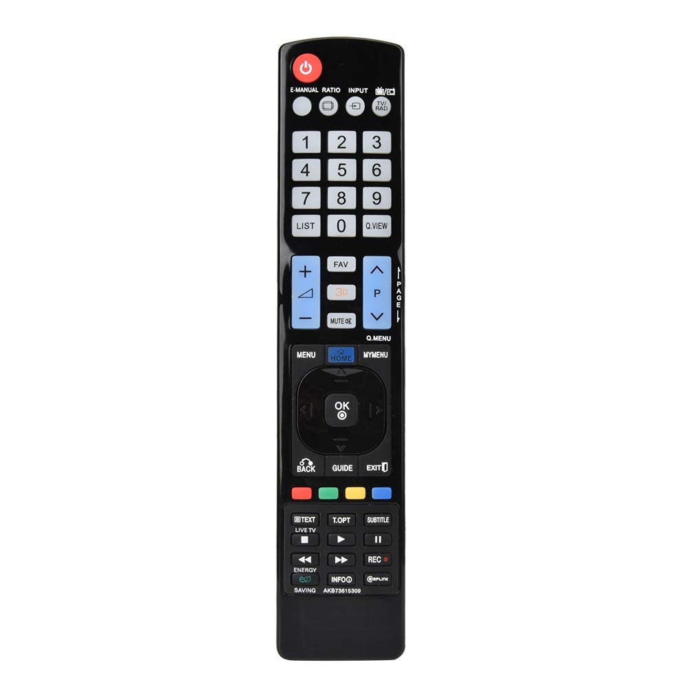 LG AKB73615309 Smart TV Replacement Remote Control with Large Buttons - Compatible with LG Smart TVs, Easy to Use for Elderly & Universal TV Remote for Living Room, Bedroom & Home Theater
