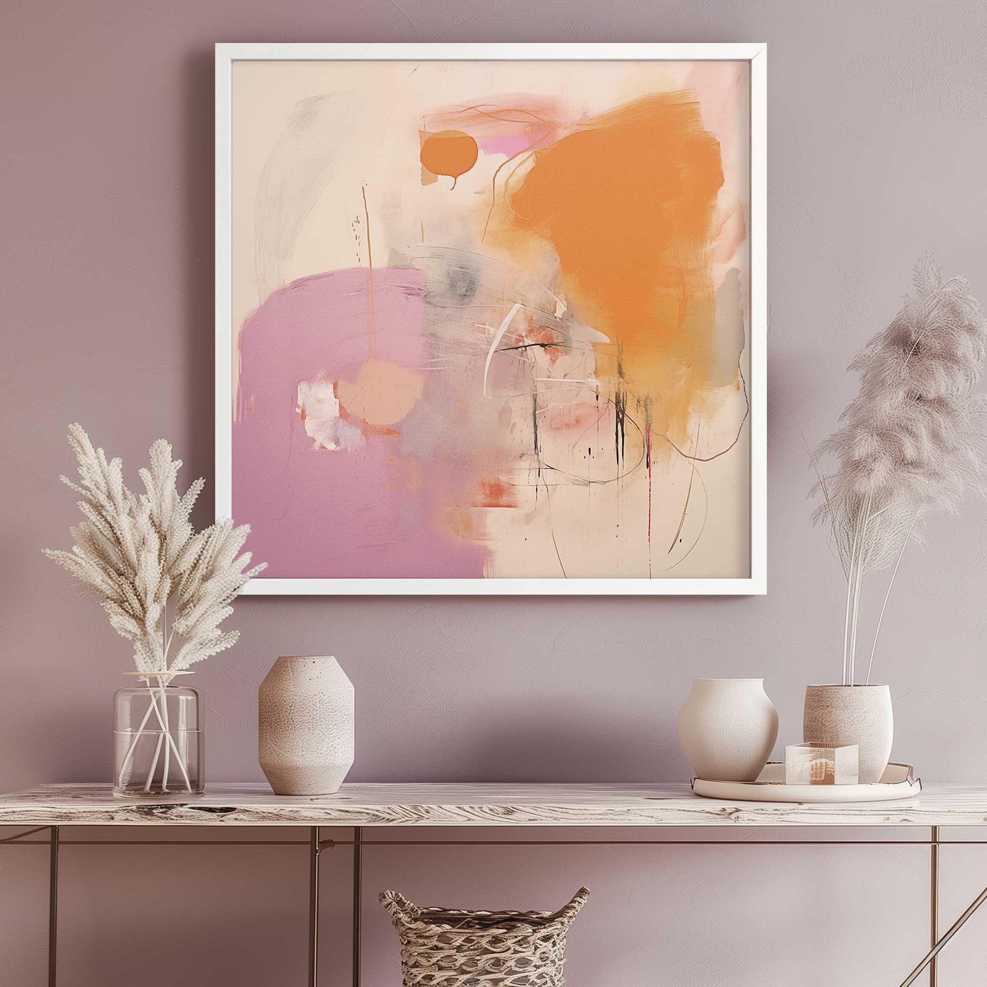 Cotton Candy Delight v1 Print - Vibrant Wall Art Decor for Kids Room, Nursery & Playroom - Perfect for Birthday Parties & Sweet Themed Events