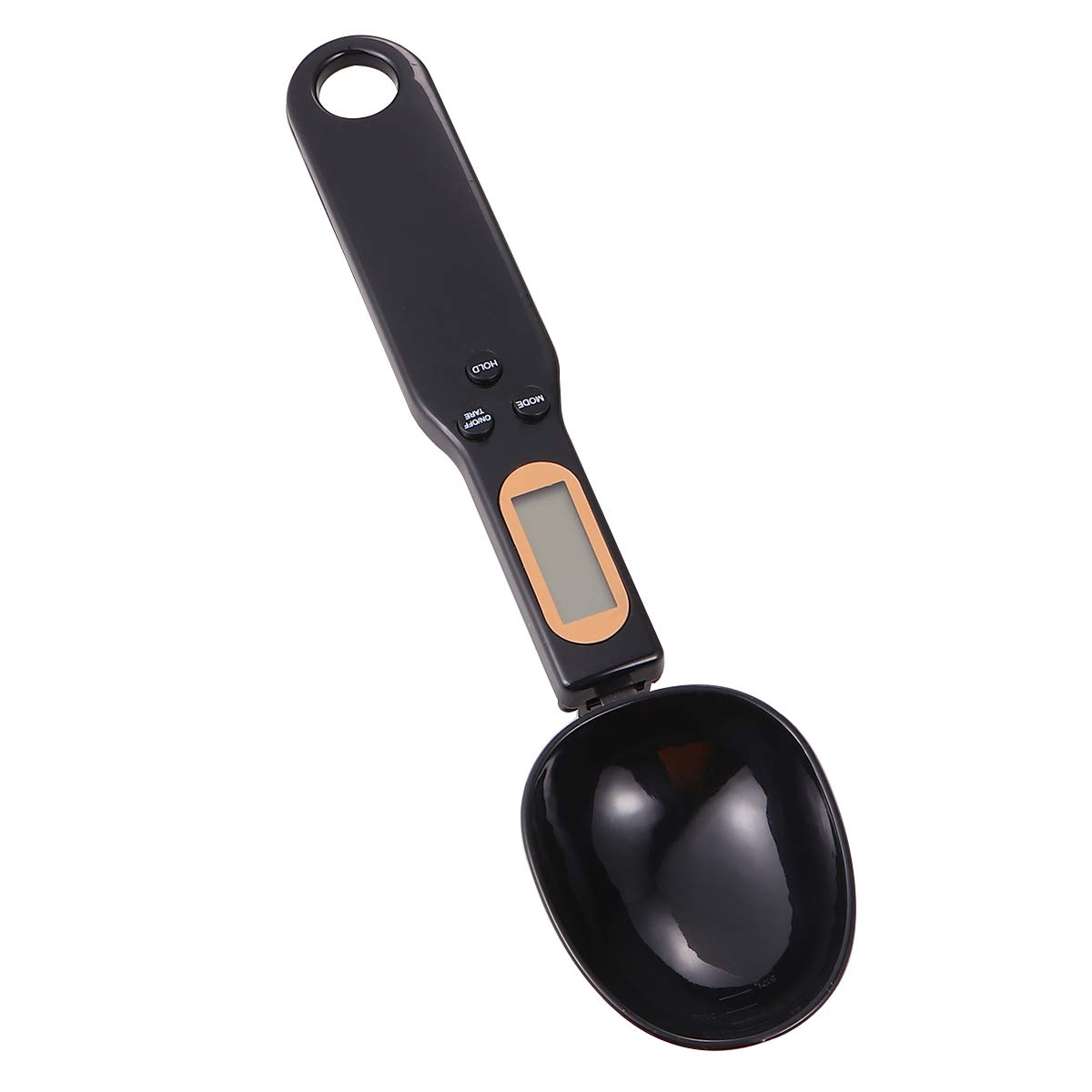 DOITOOL Digital Kitchen Scale Spoon - 500g/0.1g Precision Electronic Measuring Spoon with LCD Display, Portable Food Scale for Baking, Cooking & Coffee (Black) | Perfect for Home, Restaurant & Travel Use