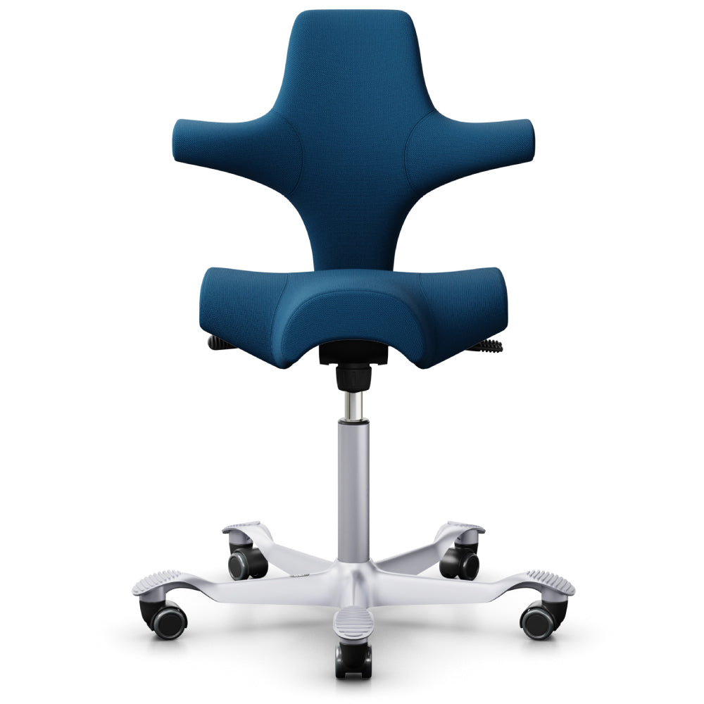 HÅG Capisco 8106 Ergonomic Saddle Chair - Adjustable Height & Tilt for Office & Home Workspace - Perfect for Desk Work, Gaming & Creative Professionals