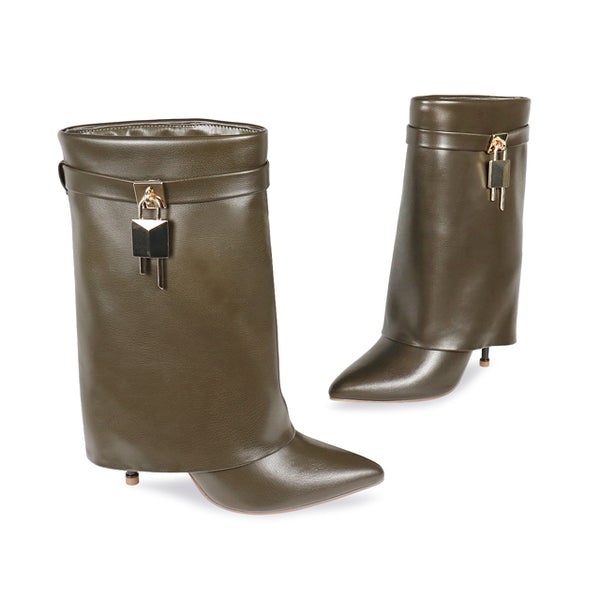 Britney Women's Pull On Boots - Comfortable Ankle Boots for Casual Wear, Work & Outdoor Activities