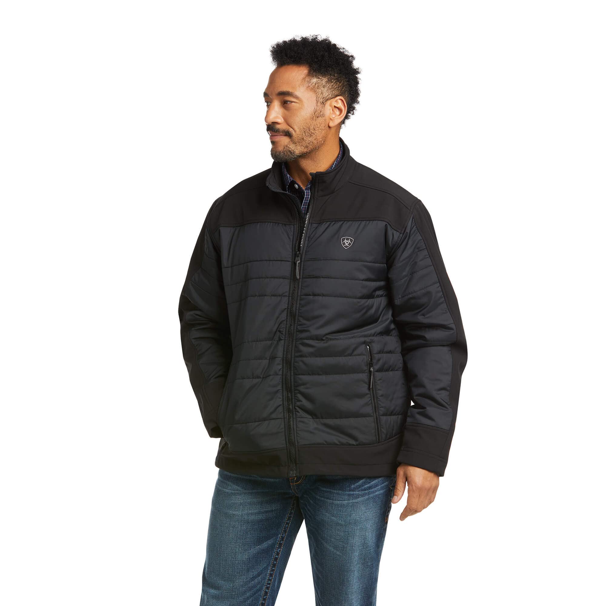 ARIAT Men's Elevation Insulated Winter Jacket - Waterproof & Windproof Outdoor Coat for Hiking, Skiing & Cold Weather Activities