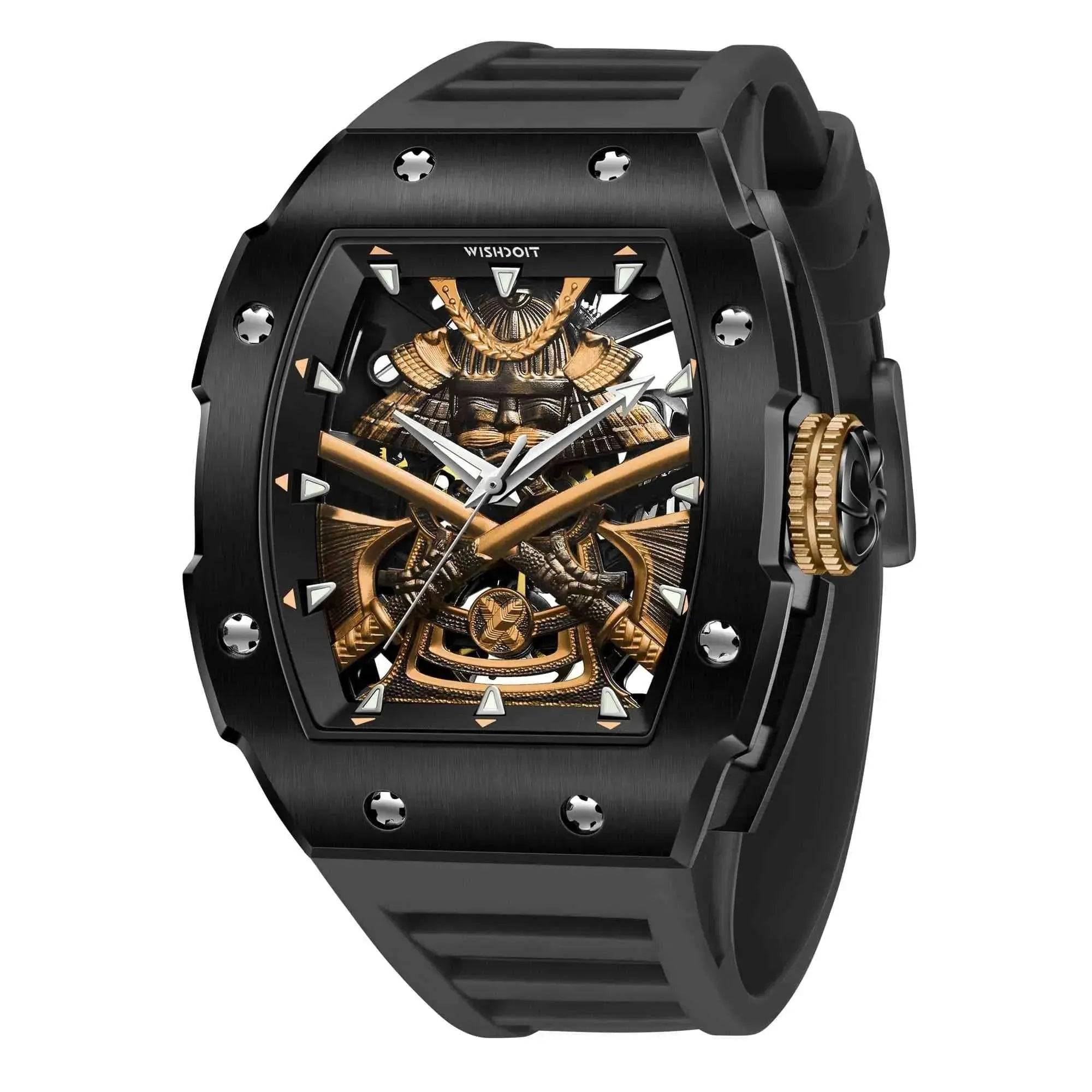 Armor Limited Edition Skeleton Mechanical Watch for Men - Stylish Luxury Timepiece for Business, Casual & Formal Occasions