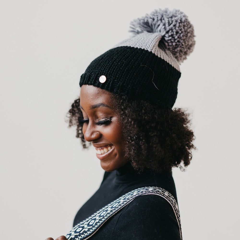 Alpine Snow Beanie - Warm Winter Knit Hat for Men & Women - Skiing, Snowboarding & Outdoor Activities