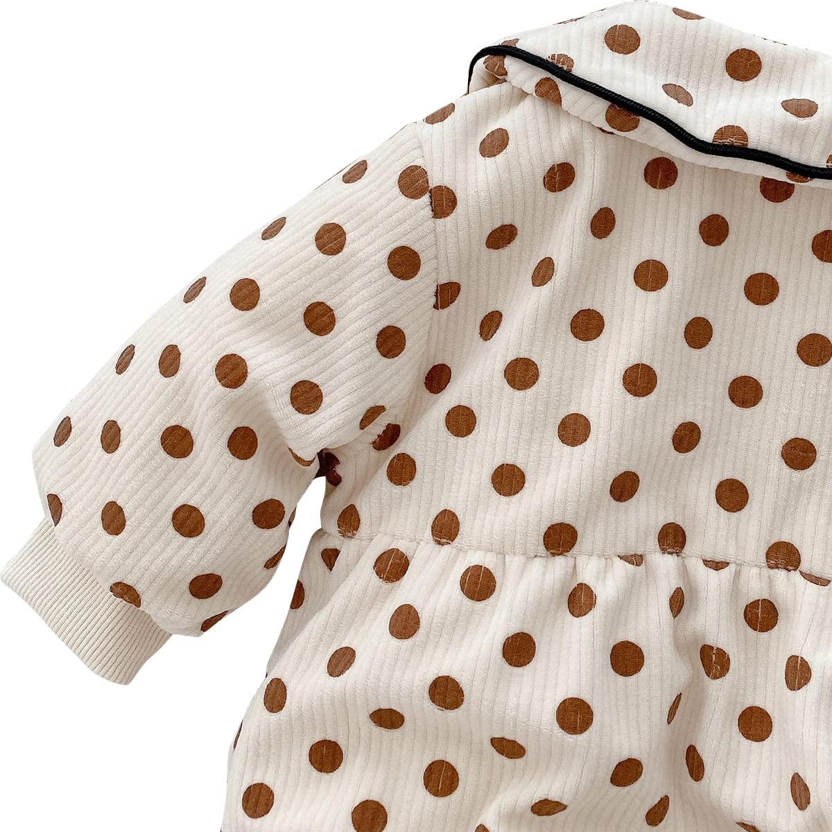 Newborn Baby Boys Girls Romper Jumpsuit - Soft & Warm One-Piece Outfit for Fall Winter | Perfect for Daily Wear, Photo Shoots & Family Gatherings