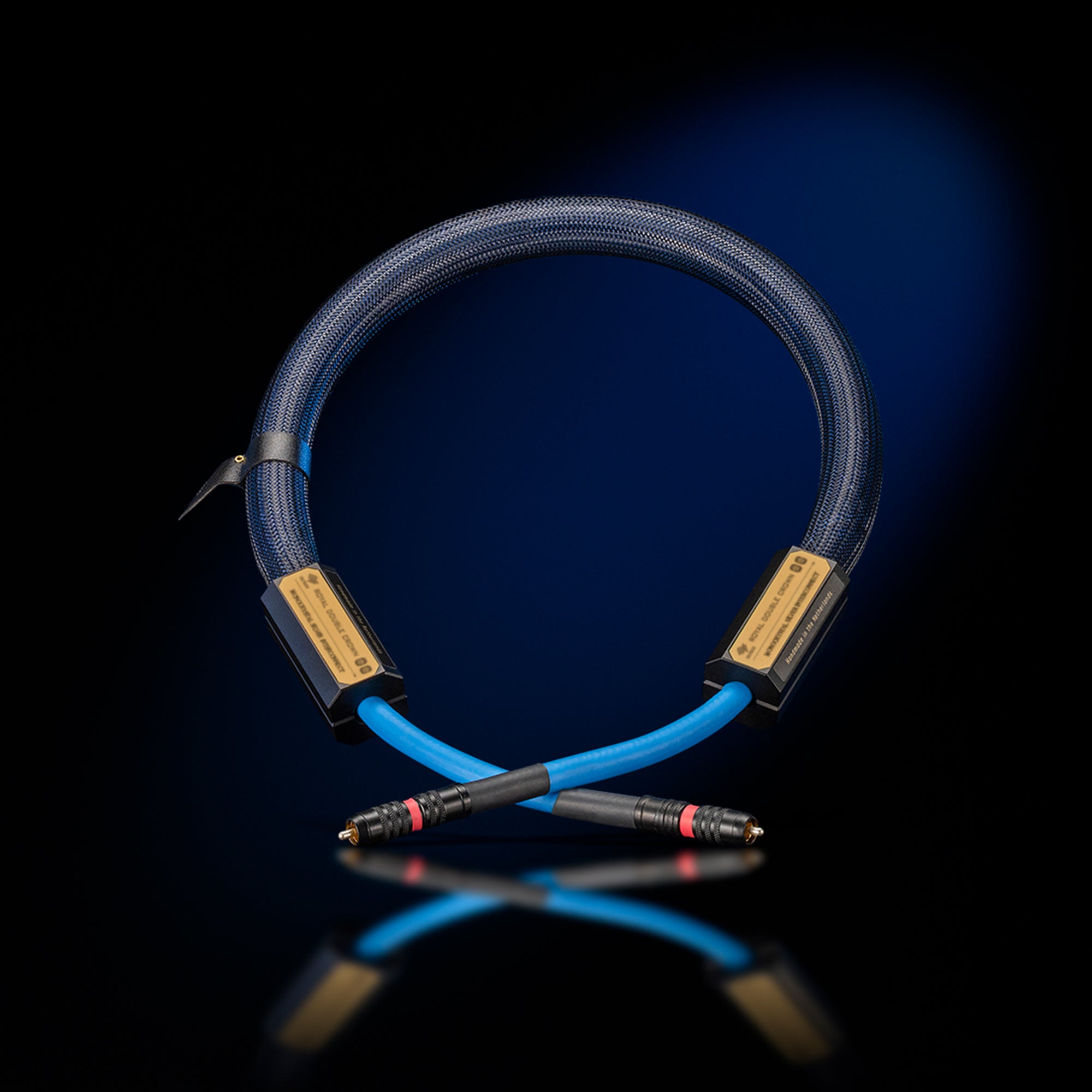 Premium Siltech Royal Double Crown Interconnect Cables - High-End Audio Cables for Audiophiles & Home Theater Systems - Perfect for Hi-Fi, Studio, and Professional Audio Setups