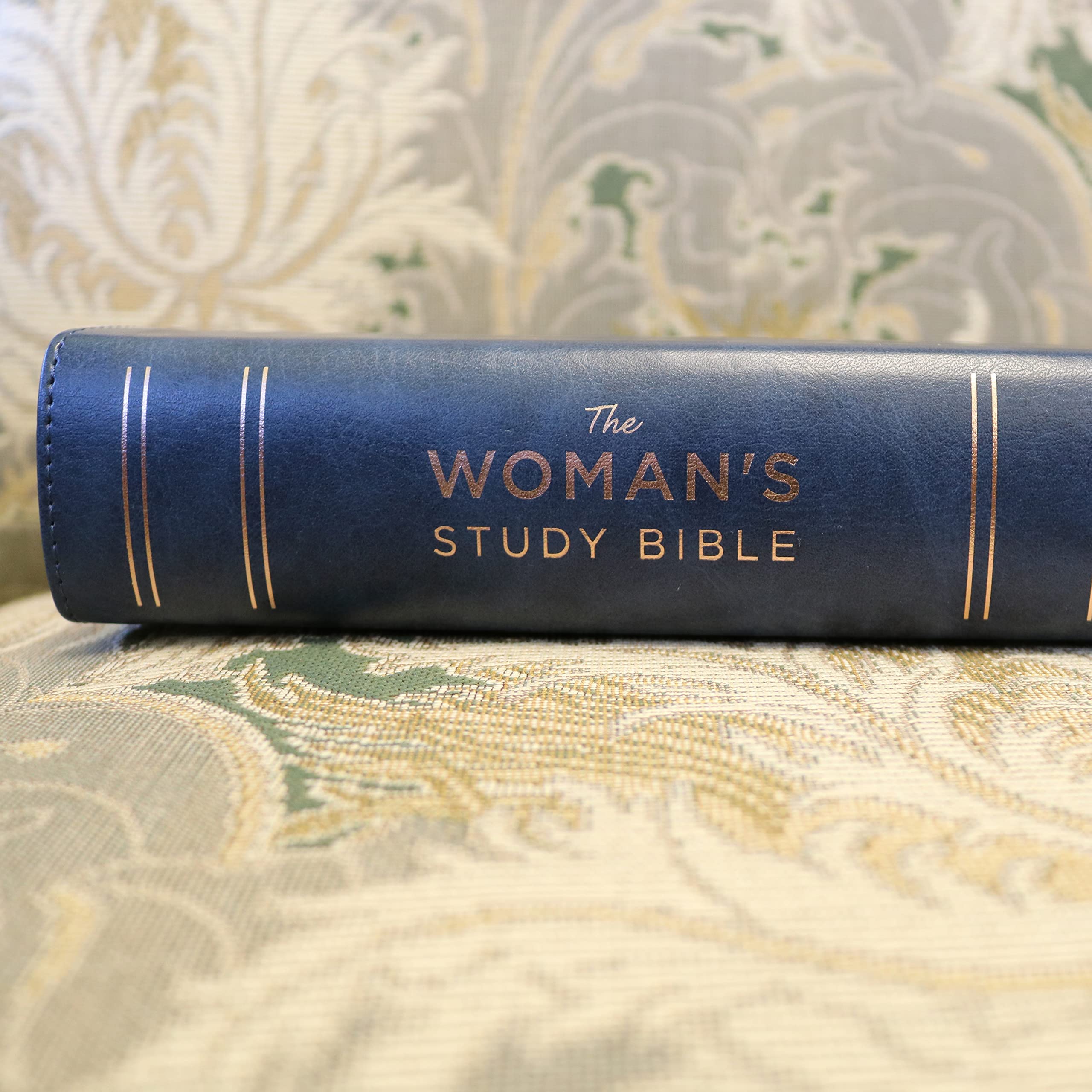 Custom NKJV Women's Study Bible - Personalized Blue Leathersoft Gift for Baptisms & Birthdays - Perfect for Bible Study & Worship