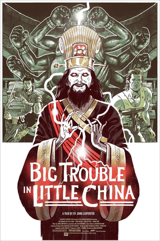 Big Trouble in Little China - Classic 80s Action Adventure Movie on DVD & Blu-ray | Perfect for Movie Nights & 80s Nostalgia Fans