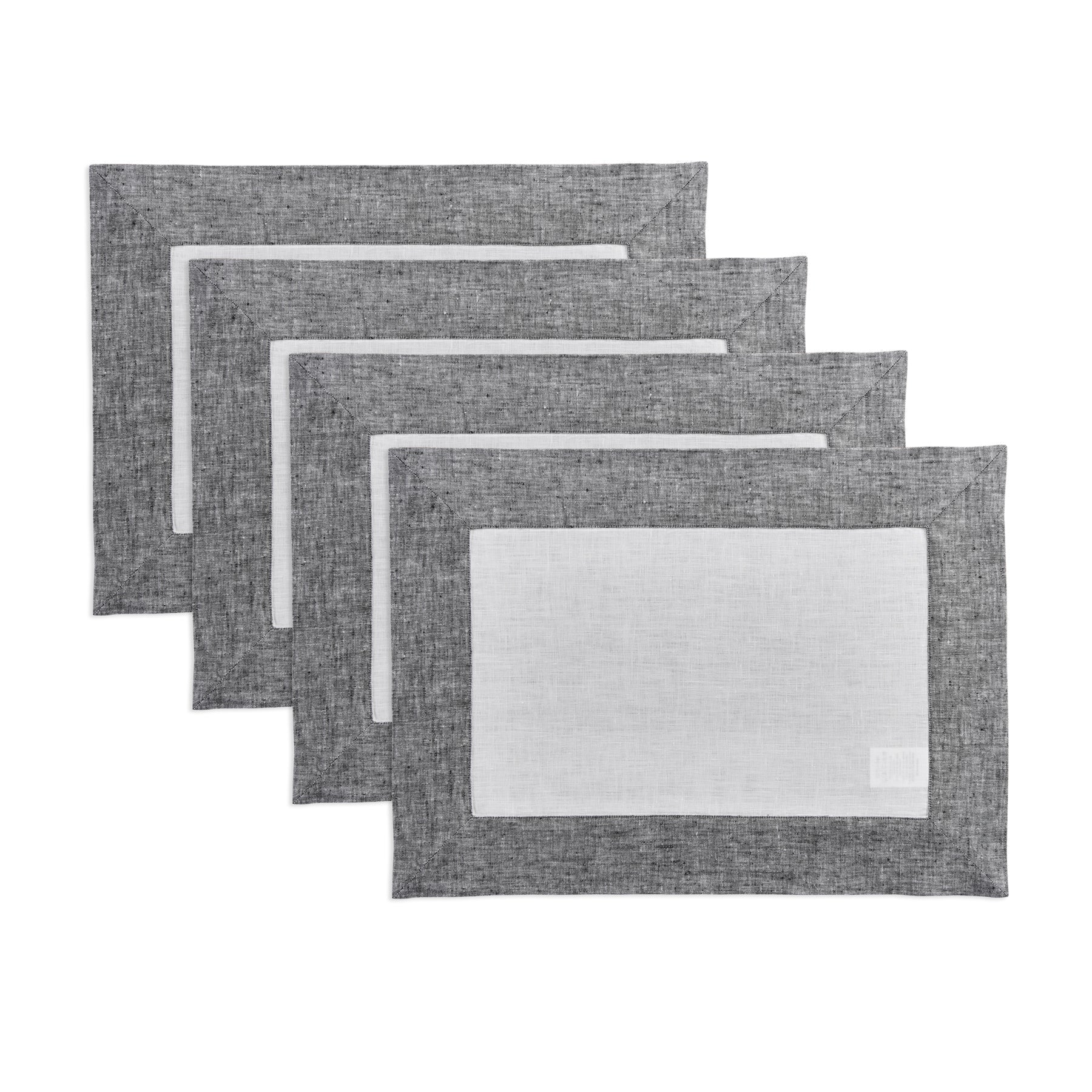 Stylish Contempo Placemats Set of 4 - Waterproof & Heat-Resistant Modern Table Mats for Dining Room, Kitchen, or Party Decor - Perfect for Everyday Use, Entertaining & Holiday Gatherings