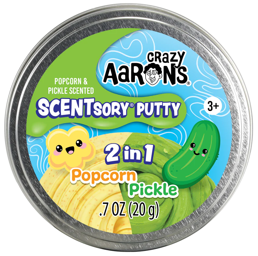 Scentsory Duo Candle Set - Popcorn & Pickle Scented Candles for Home, Relaxation & Aromatherapy | Perfect for Living Room, Bedroom & Gifts