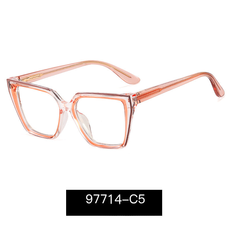 TR90 Square Glasses Frames 97714 - Lightweight & Durable Eyewear for Men & Women - Perfect for Reading, Work & Fashion Accessories
