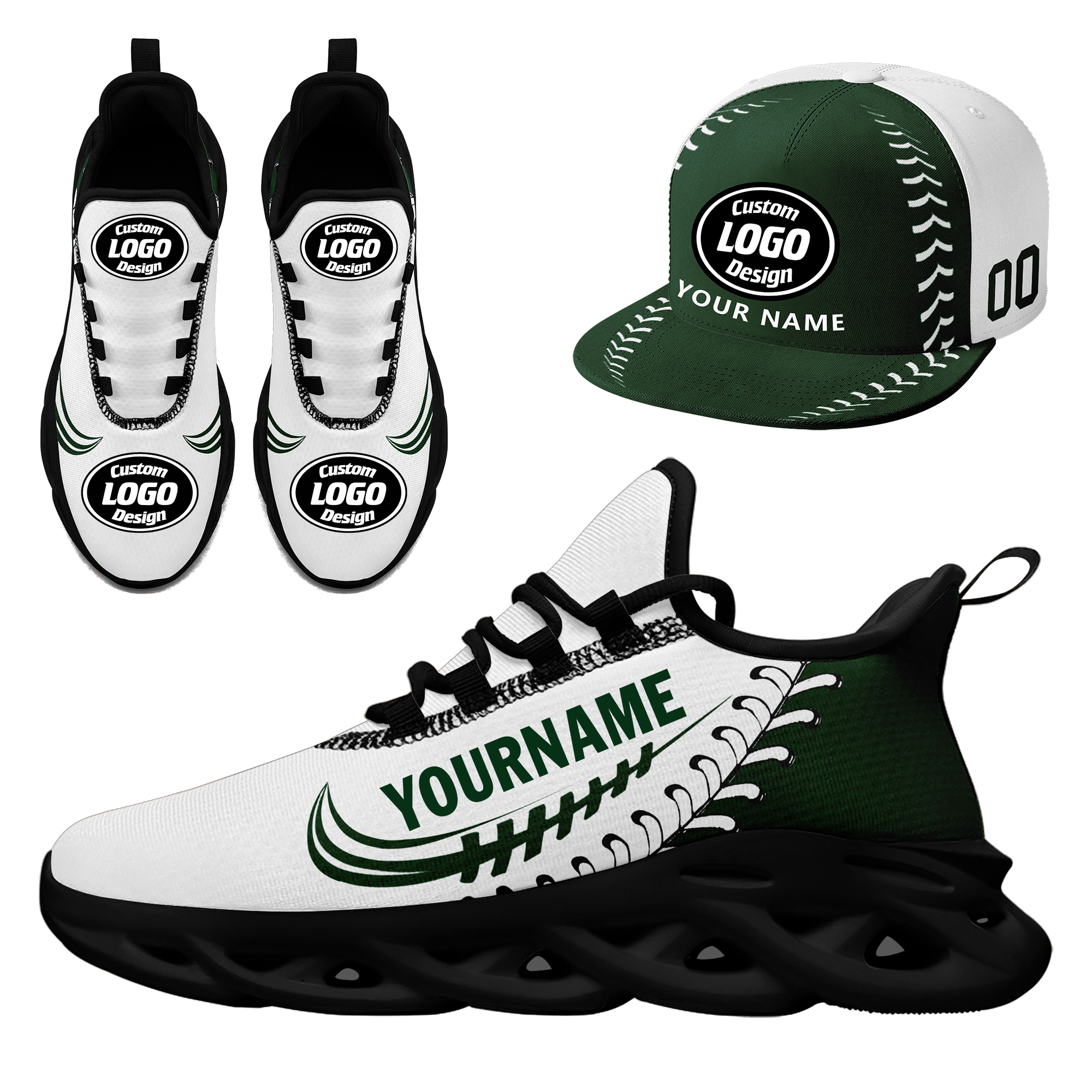 Custom MaxSoul Shoes and Hat Set - Personalized JH bd0b00ea a7 | Stylish Matching Outfit for Casual Wear, Sports & Gifts