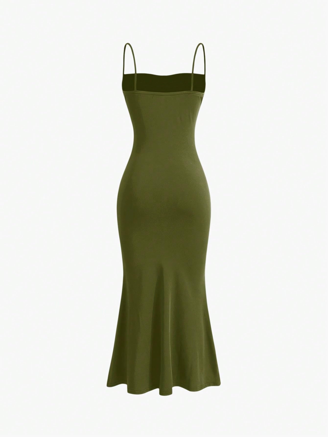 Women's Summer Dresses - Sleeveless Spaghetti Strap Solid Color Backless Cami Dress for Beach, Vacation & Casual Outings | Lightweight & Comfortable