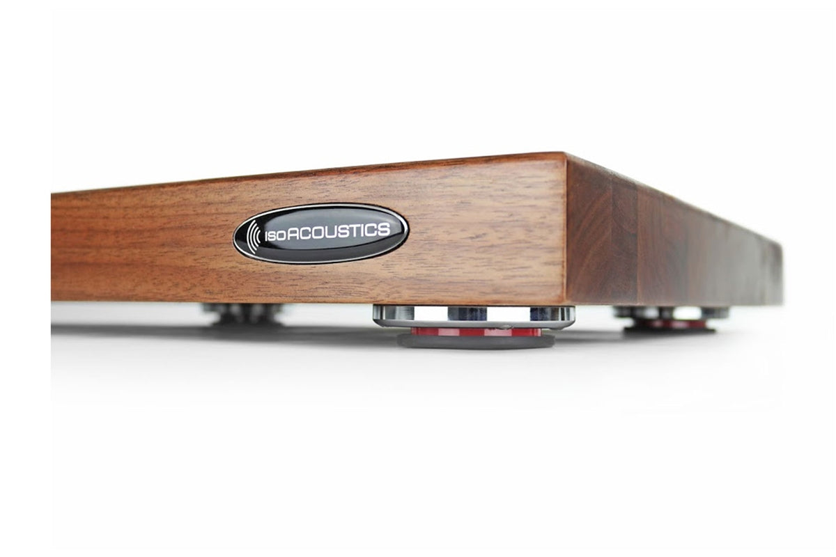 Isoacoustics Delos Turntable Isolation Platform - Premium Vibration Dampening for Vinyl Records - Perfect for Audiophile Home Audio Setup & Studio Listening Environments