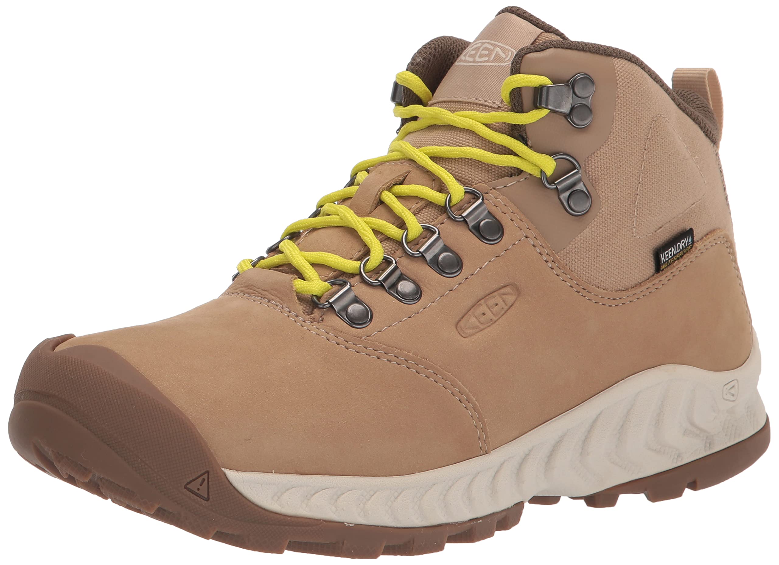 KEEN Women's Nxis Explore Mid Height Waterproof Hiking Boots - Lightweight & Fast Drying for Outdoor Adventures, Trail Running & Backpacking