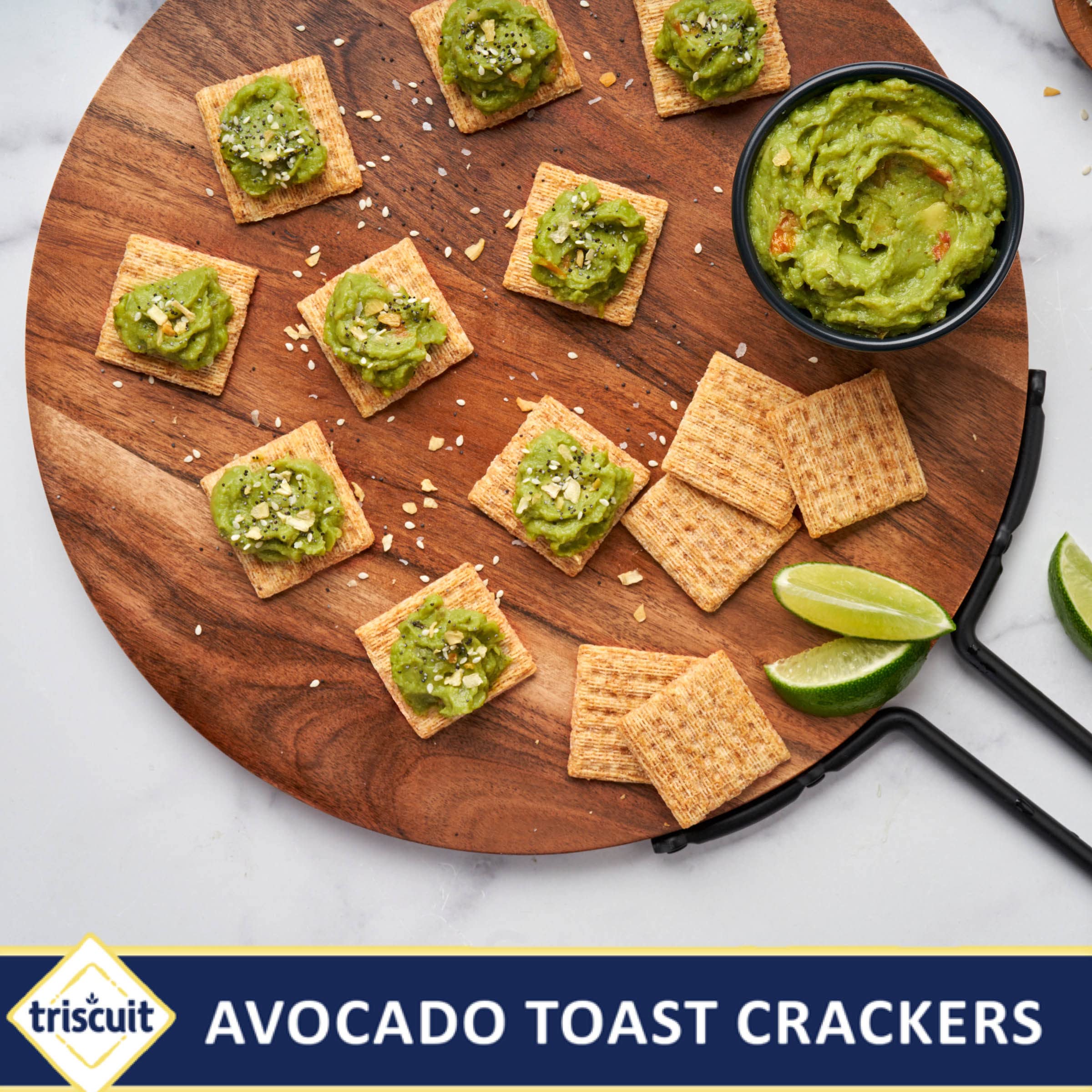 Triscuit Garden Herb Whole Grain Wheat Crackers - Healthy Lunch Snacks & On-the-Go Snacks (8.5 oz) | Perfect for Office, School & Picnic Baskets