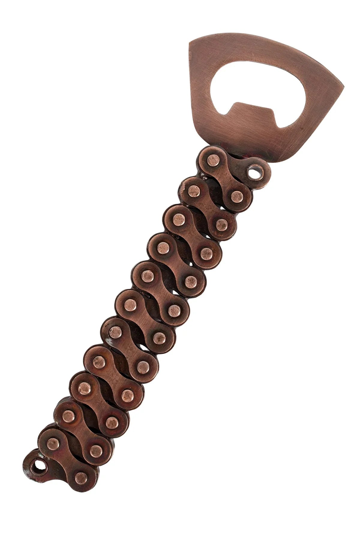 Durable Bike Chain Bottle Opener - Rustproof Stainless Steel Keychain for Beer & Soda - Perfect for Cyclists, Camping, Parties & Outdoor Adventures