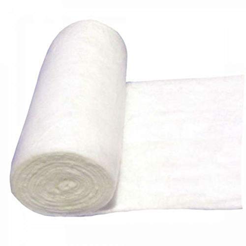 Zepham 100% Pure Cotton Roll for Makeup Remover, Salon & Baby Care | Soft, Absorbent, Hypoallergenic | 400g White Cotton Roll | Perfect for Facial Cleansing, Nail Polish Removal & Newborn Care