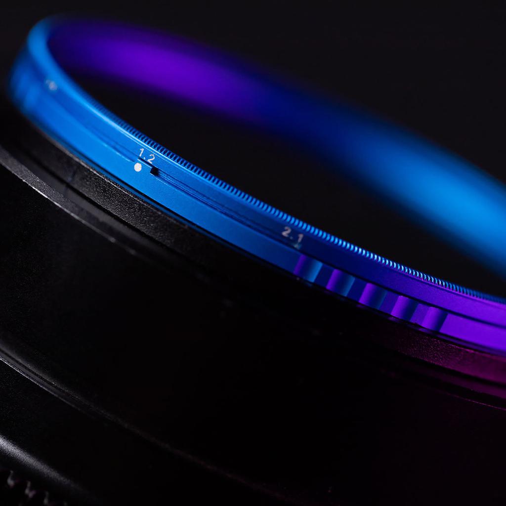 Prism Lens FX Cinema Hard Stop Variable ND Filter 82mm - Professional Video & Photography for Outdoor Filming