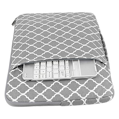 13.3 Inch Laptop Sleeve Case - Durable Canvas Fabric with Padded Protection for MacBook Air/Pro - Perfect for Work, Travel & School Accessories