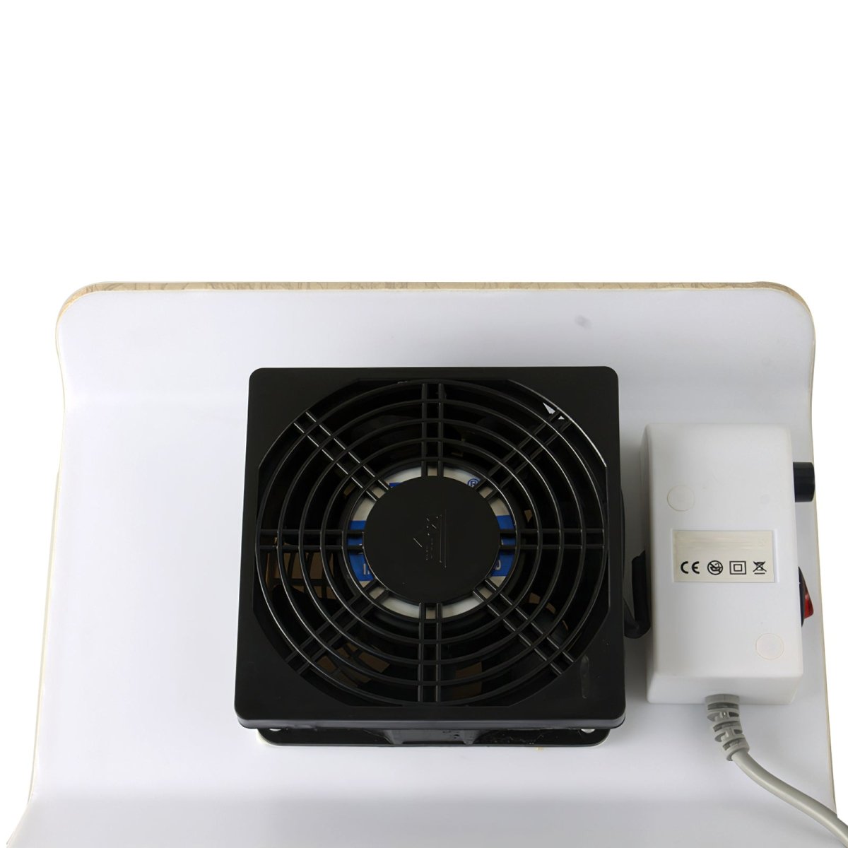30W Nail Art Dust Suction Collector Vacuum Cleaner - Extra Wide Size for Professional Salon & Home Manicure Use
